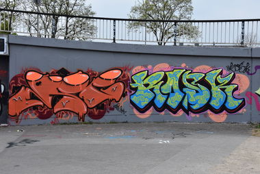 Graffiti Wall - Photo by energis - NRG, Rosk (2017)