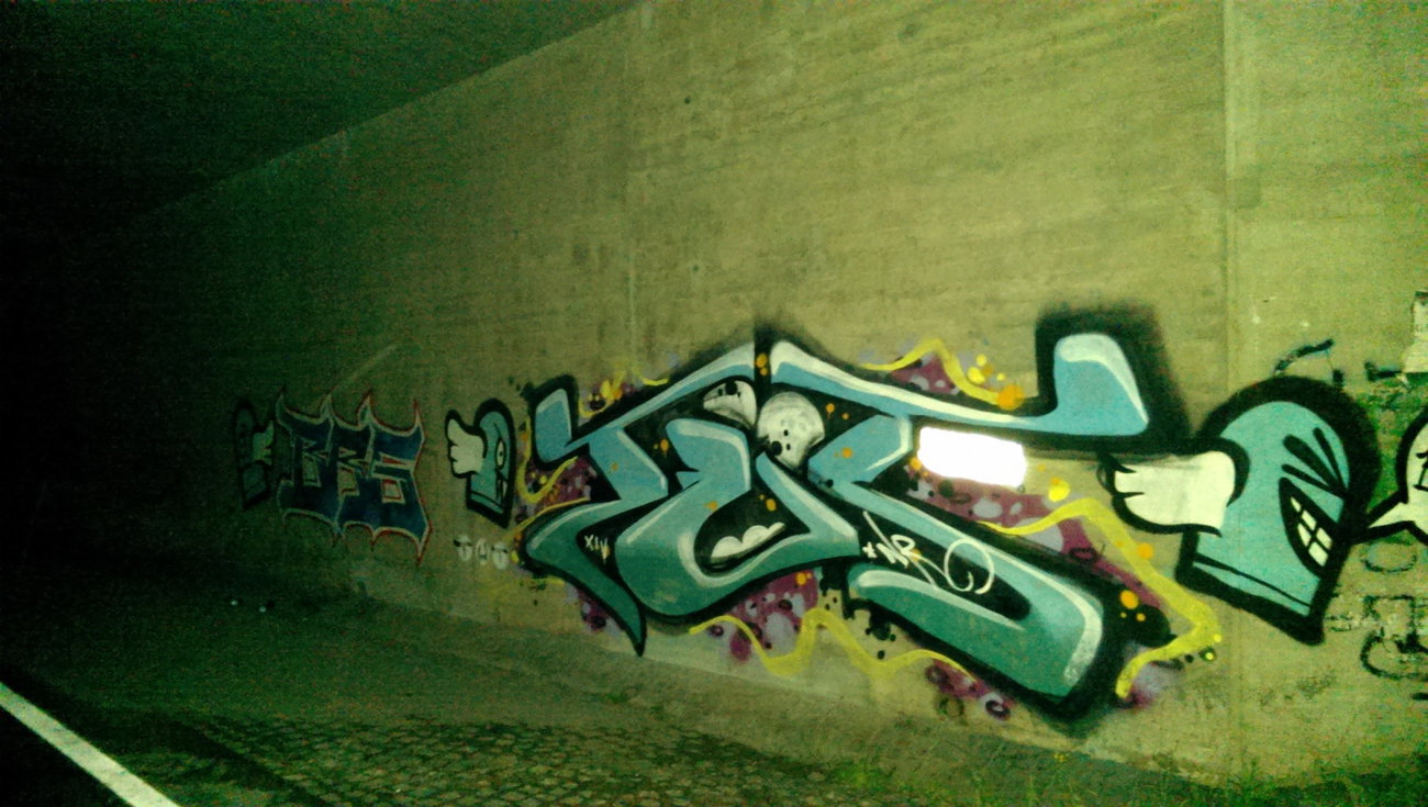 Graffiti Wall - Photo by energis - TUT, BRG, KEMB (2013)