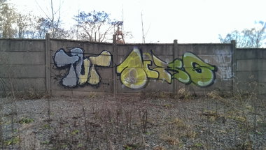 Graffiti Wall - Photo by energis - TUT, Heks, NRG (2015)