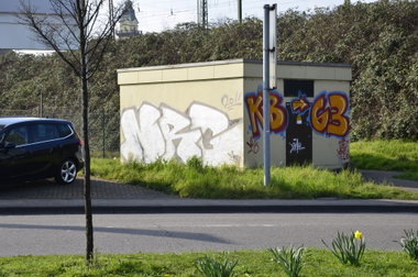Graffiti Wall - Photo by energis - NRG, Beks, Trust (2011)