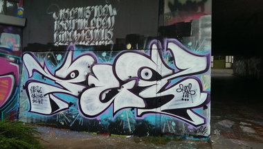 Graffiti Wall - Photo by energis - TUT, NRG (2013)