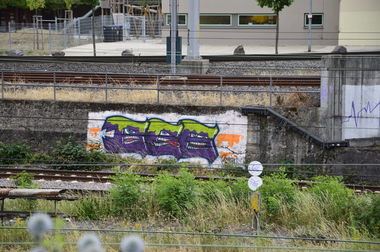 Graffiti Bombing - Photo by energis - BRG, Berg (2015)