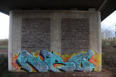 Graffiti Wall - Photo by energis - NRG (2016)