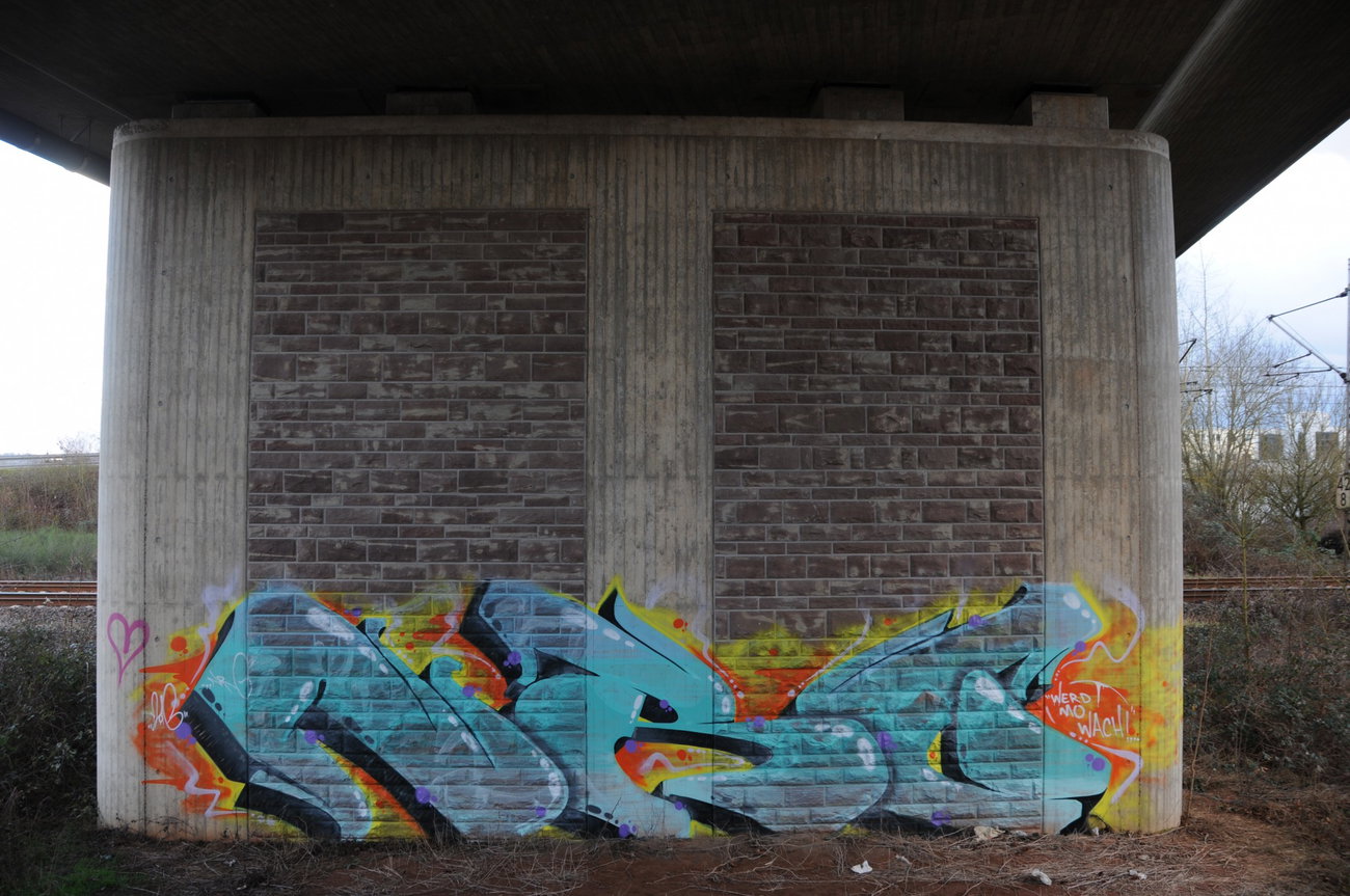 Graffiti Wall - Photo by energis - NRG (2016)