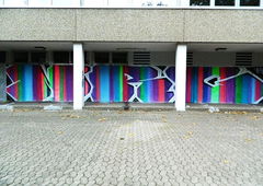 Graffiti Bombing - Photo by energis - NRG, Trust, Beks (2012)
