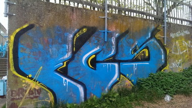 Graffiti Wall - Photo by energis - FCS, NRG, Trust (2013)