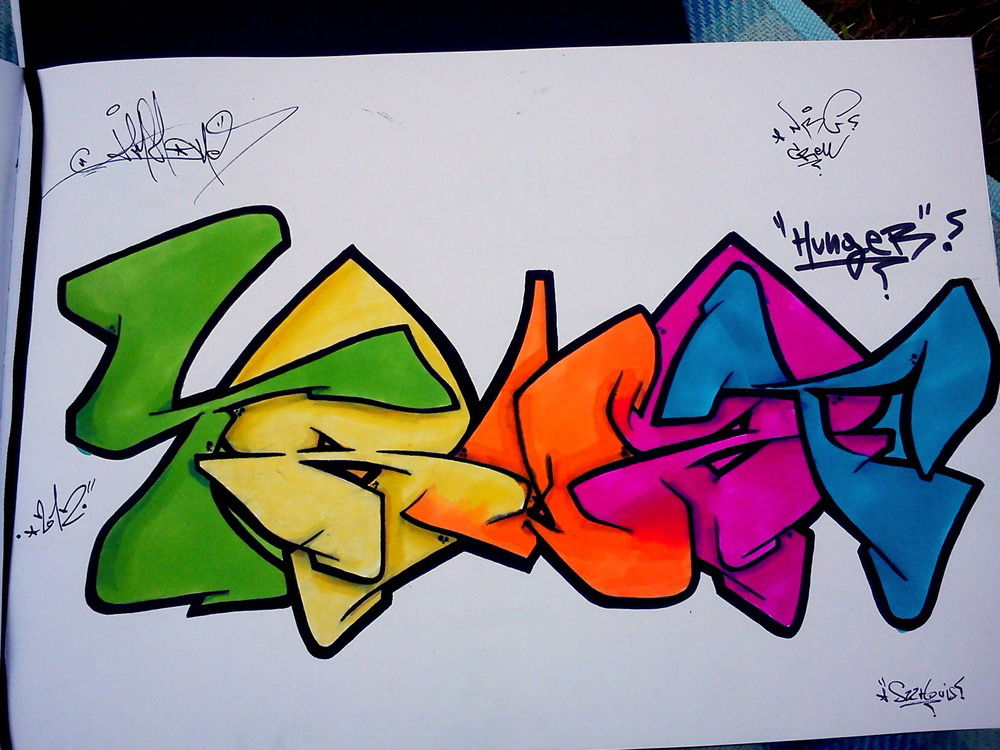 Graffiti Sketch - Photo by energis - Trust, NRG, OGS (2012)