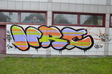 Graffiti Wall - Photo by energis - NRG, Beks, Trust (2012)