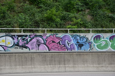 Graffiti Wall - Photo by energis - Beks, NRG (2012)