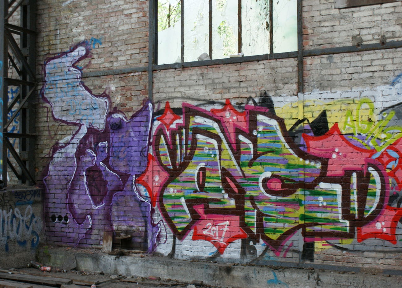 Graffiti Wall - Photo by energis - TUT, ANC (2017)