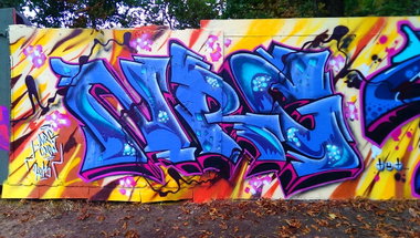 Graffiti Wall - Photo by energis - Murt, NRG, Minden (2013)