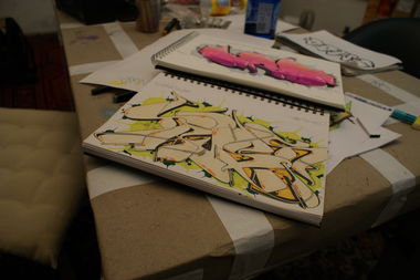 Graffiti Sketch - Photo by energis - Trust, NRG (2015)