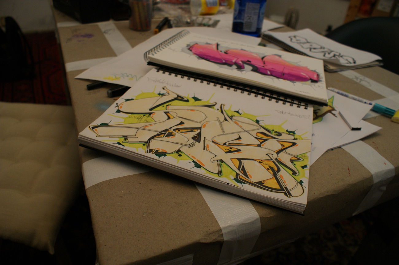 Graffiti Sketch - Photo by energis - Trust, NRG (2015)