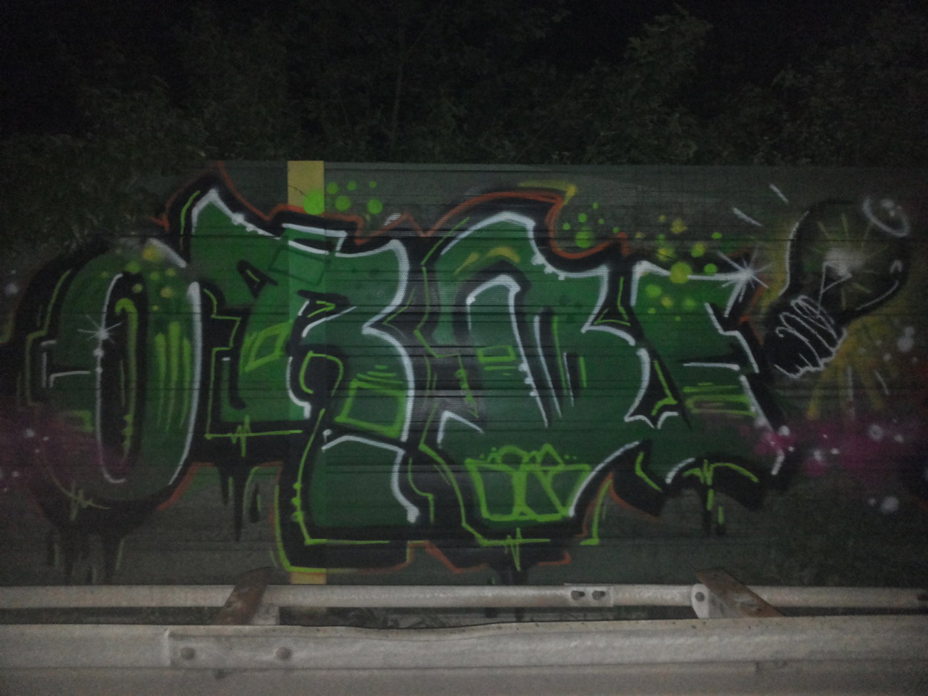 Graffiti Wall - Photo by energis - INS, Orbi (2013)
