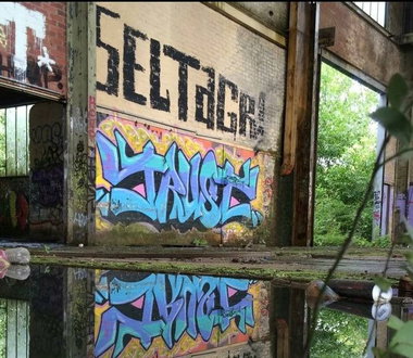 Graffiti Wall - Photo by energis - Trust, Salt, Tagr (2011)