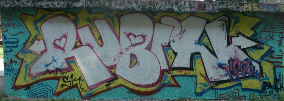 Graffiti Wall - Photo by enkjones - rubin, enk, sk