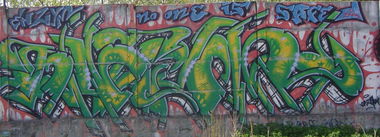 Graffiti Wall in Elblag - Photo by enzym - enzym