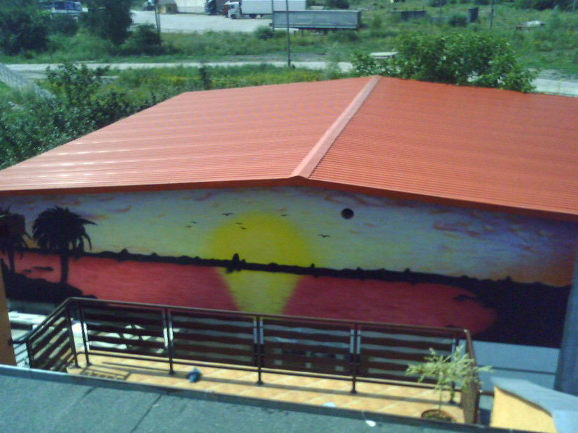 Graffiti Street Art in Elblag - Photo by enzym - enzym (2006)