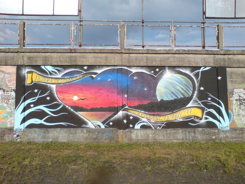 Graffiti Wall in Elblag - Photo by enzym - enzym (2011)