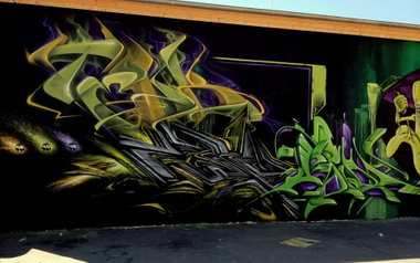 Graffiti Wall - Photo by ephiq - tenk, urok, ephiq (2013)