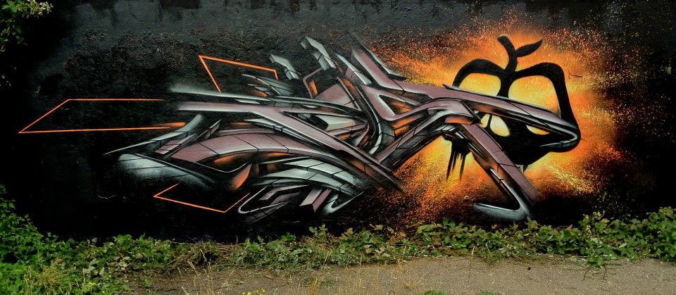 Graffiti Wall - Photo by ephiq - ephiq, päst, Fruits (2013)