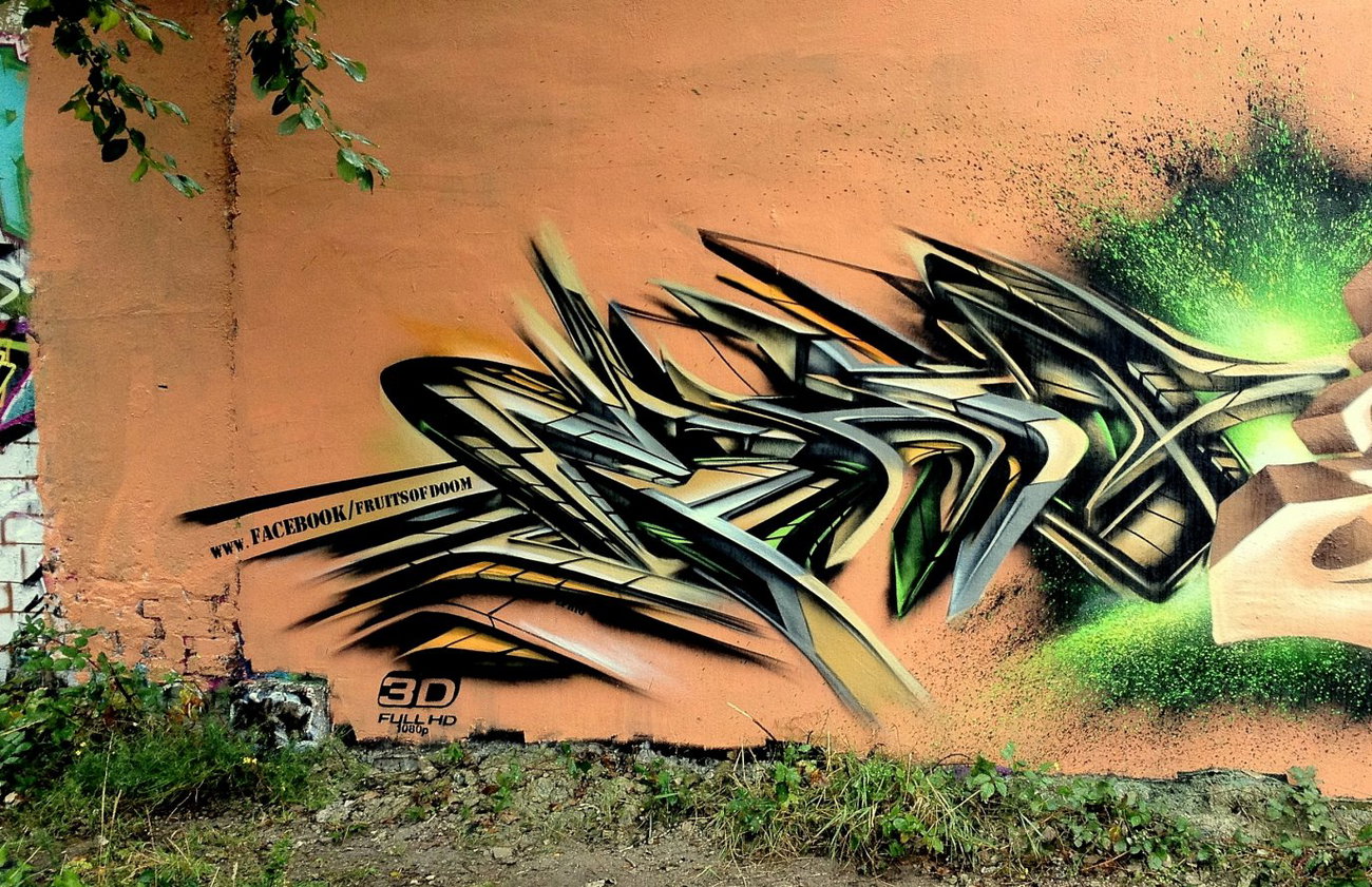 Graffiti Wall - Photo by ephiq - ephiq, fruits, of (2013)
