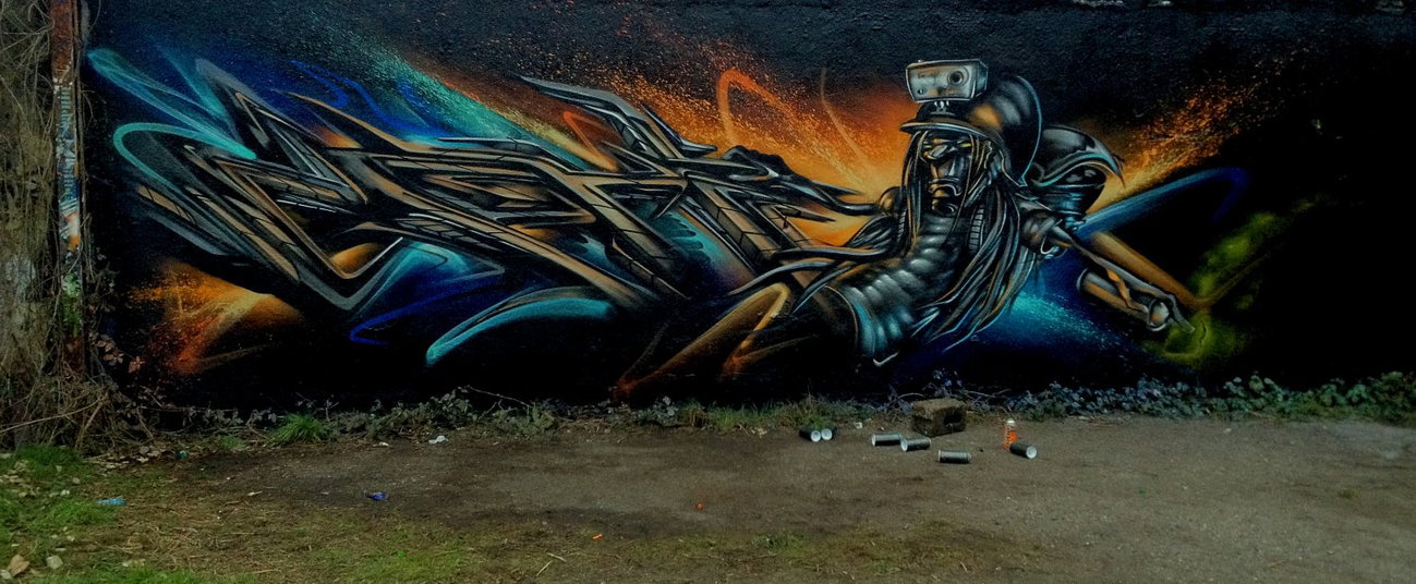 Graffiti Wall - Photo by ephiq - ephiq, fruits, of