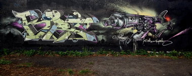 Graffiti Wall - Photo by ephiq - ephiq, feat., fjort