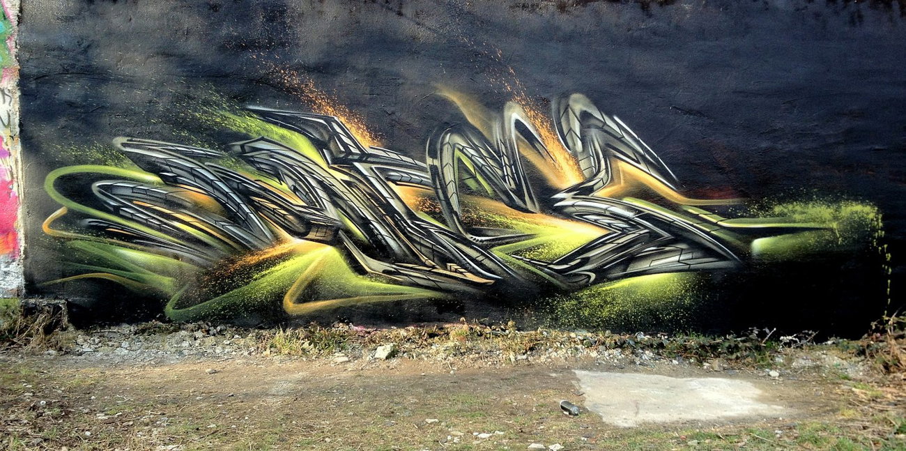 Graffiti Wall - Photo by ephiq - MIESone, by, ephiq