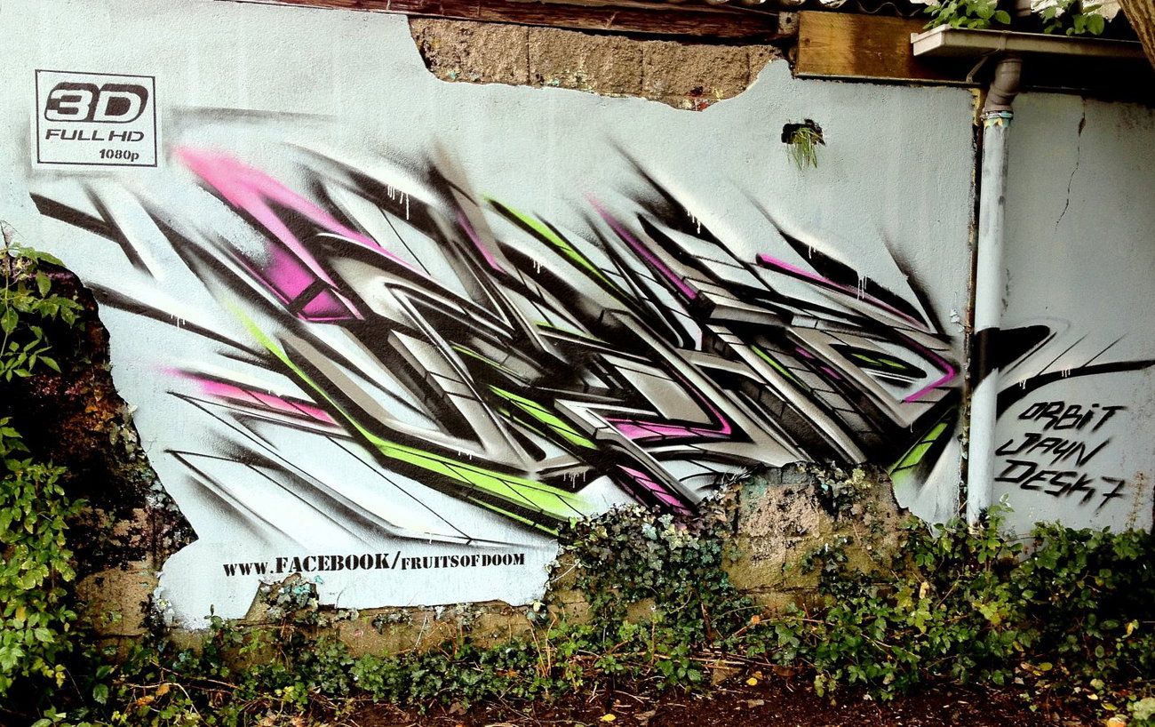 Graffiti Wall - Photo by ephiq - ephiq, fruits, of