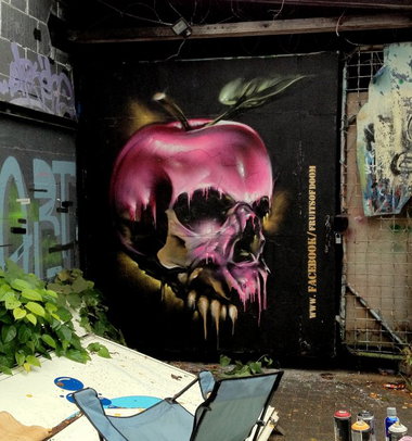 Graffiti Wall - Photo by ephiq - ephiq, fruits, of