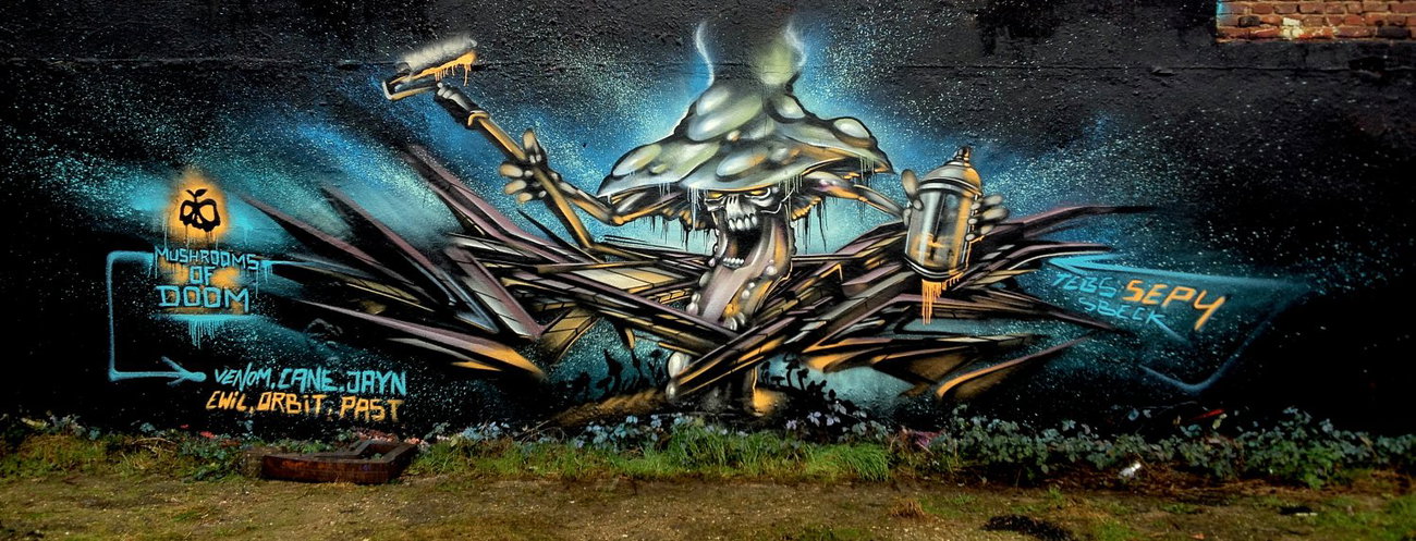 Graffiti Wall - Photo by ephiq - ephiq, fruits, of (2014)