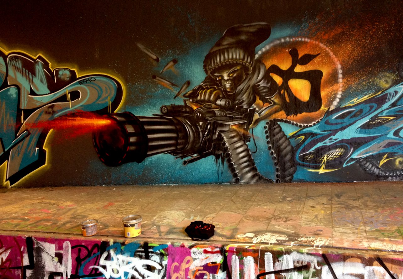 Graffiti Wall - Photo by ephiq - ephiq, fruits, of (2014)