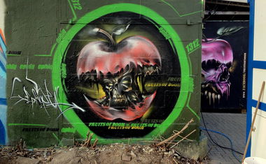 Graffiti Wall - Photo by ephiq - ephiq, fruits, of
