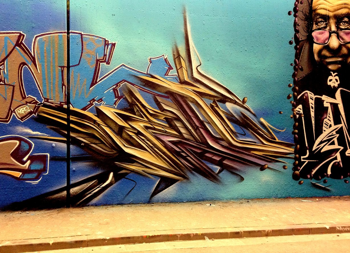 Graffiti Wall - Photo by ephiq - venl, by, ephiq