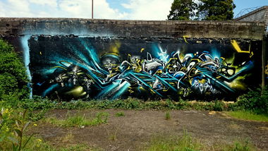 Graffiti Wall - Photo by ephiq - core, rca-crew-ephiq, fruits