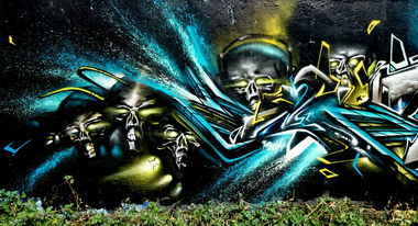 Graffiti Wall - Photo by ephiq - core, ephiq, detail.