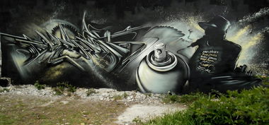 Graffiti Wall - Photo by ephiq - dynamit, by, ephiq