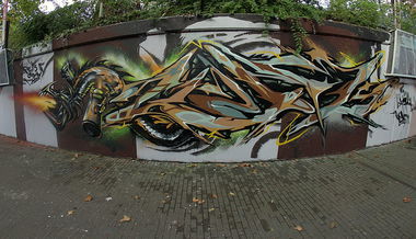 Graffiti Wall - Photo by ephiq - ephiq, venl, .