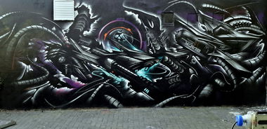 Graffiti Wall - Photo by ephiq