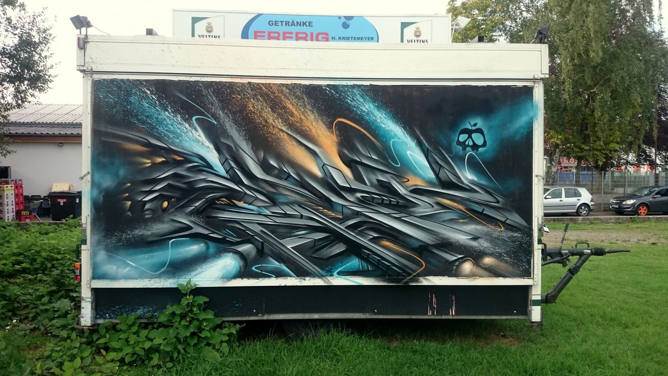 Graffiti Wall - Photo by ephiq - Fruits, of, Doom