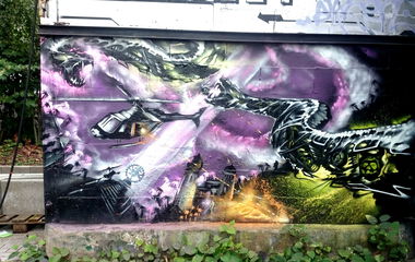 Graffiti Wall - Photo by ephiq