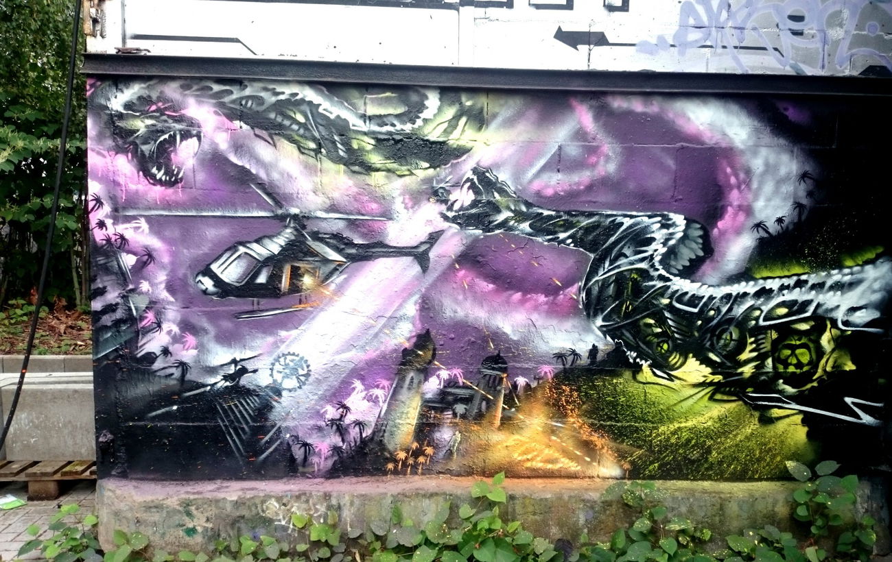 Graffiti Wall - Photo by ephiq