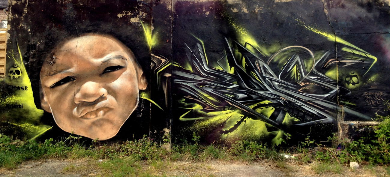 Graffiti Wall - Photo by ephiq - chase, 312, ephiq