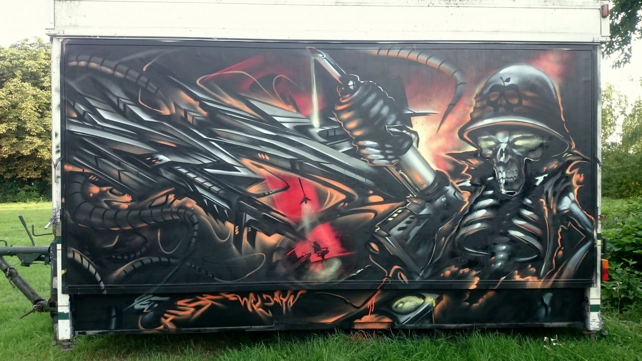 Graffiti Wall - Photo by ephiq - Fruits, of, Doom