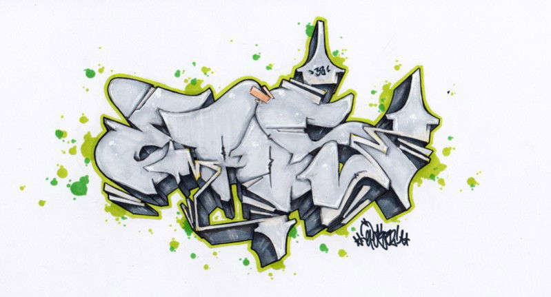 Graffiti Sketch - Photo by epos32_aka_herz