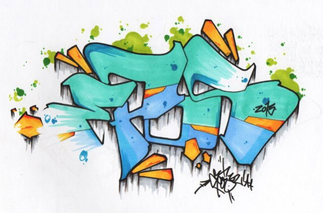 Graffiti Sketch - Photo by epos32_aka_herz