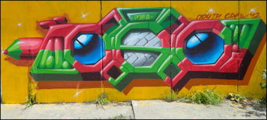 Graffiti Wall in Penza - Photo by erendaj - erendaj (2012)