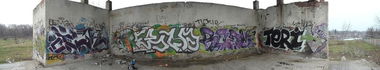 Graffiti Wall in Kharkov - Photo by ernoone - erno (2013)