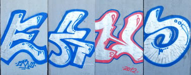 Graffiti Wall in Kharkov - Photo by ernoone - erno (2012)